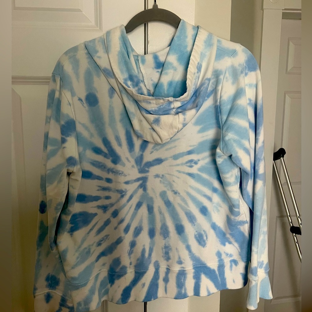 J crew tyedye hoodie M - Picture 2 of 4